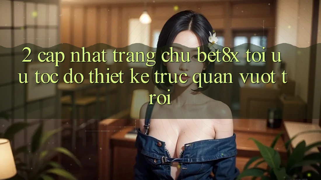 2. Cập Nhật Trang chủ bet8x: Tối Ưu Tốc Độ, Thiết kế Trực Quan Vượt trội