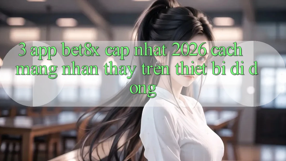 3. App bet8x Cập Nhật 2026: Cách Mạng Nhận thấy Trên Thiết Bị Di Động