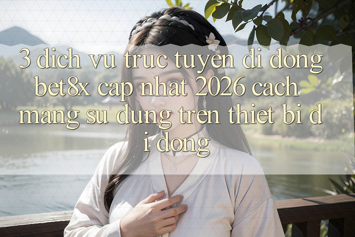 3. Dịch vụ trực tuyến di động bet8x Cập Nhật 2026: Cách Mạng Sử dụng Trên Thiết Bị Di Động
