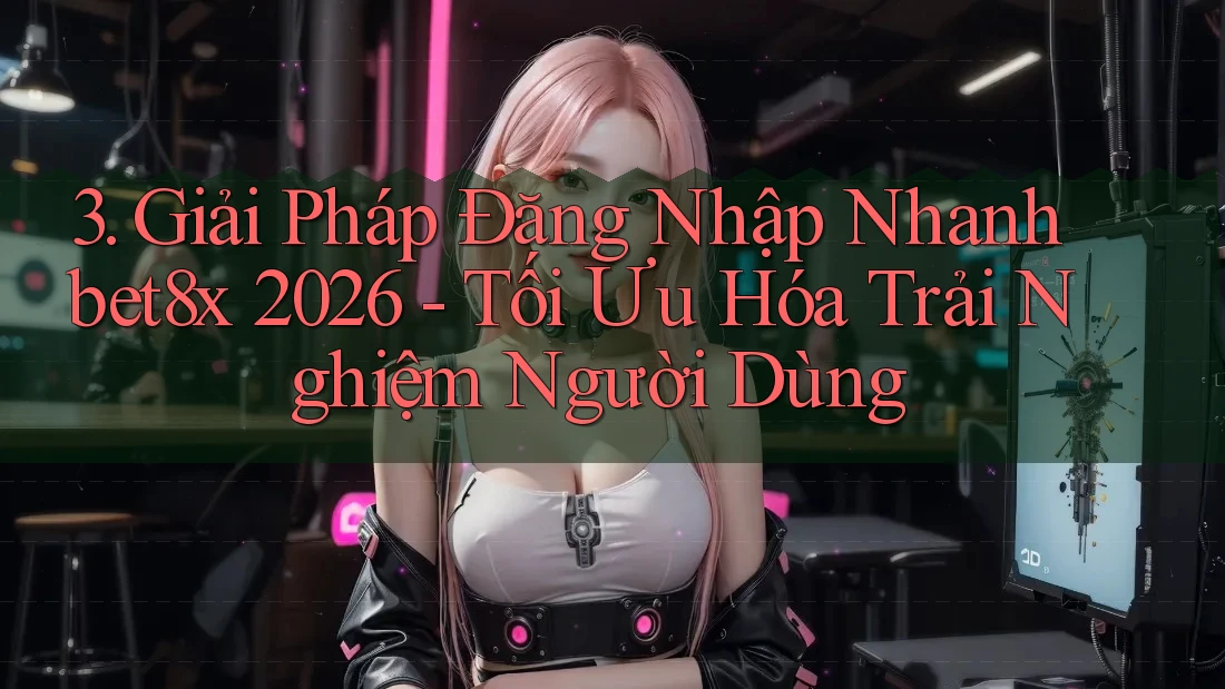 3. Giải Pháp Đăng Nhập Nhanh bet8x 2026 - Tối Ưu Hóa Trải Nghiệm Người Dùng
