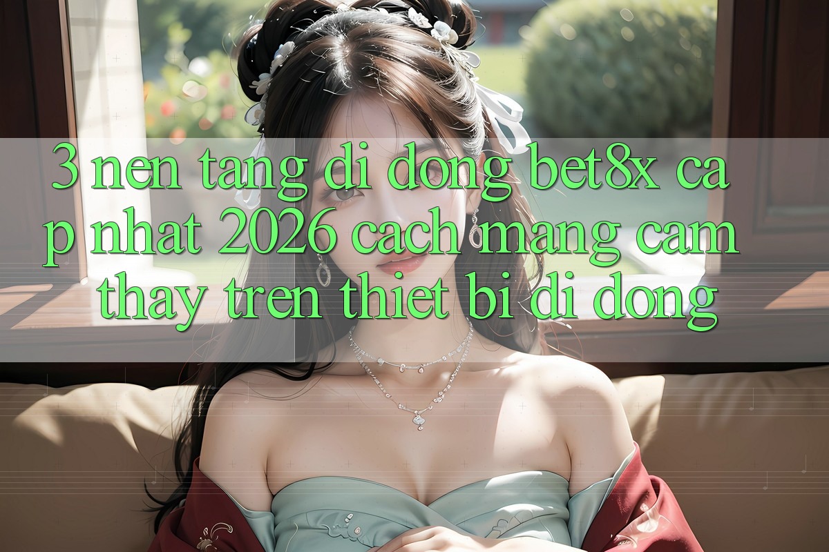 3. Nền tảng di động bet8x Cập Nhật 2026: Cách Mạng Cảm thấy Trên Thiết Bị Di Động