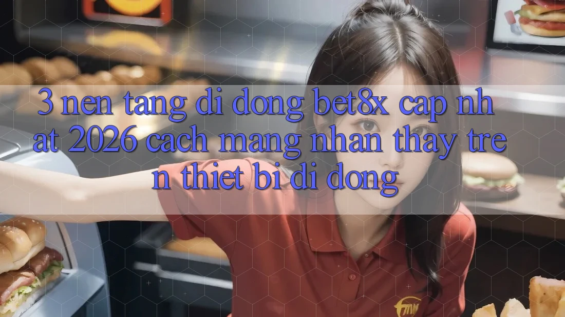 3. Nền tảng di động bet8x Cập Nhật 2026: Cách Mạng Nhận thấy Trên Thiết Bị Di Động