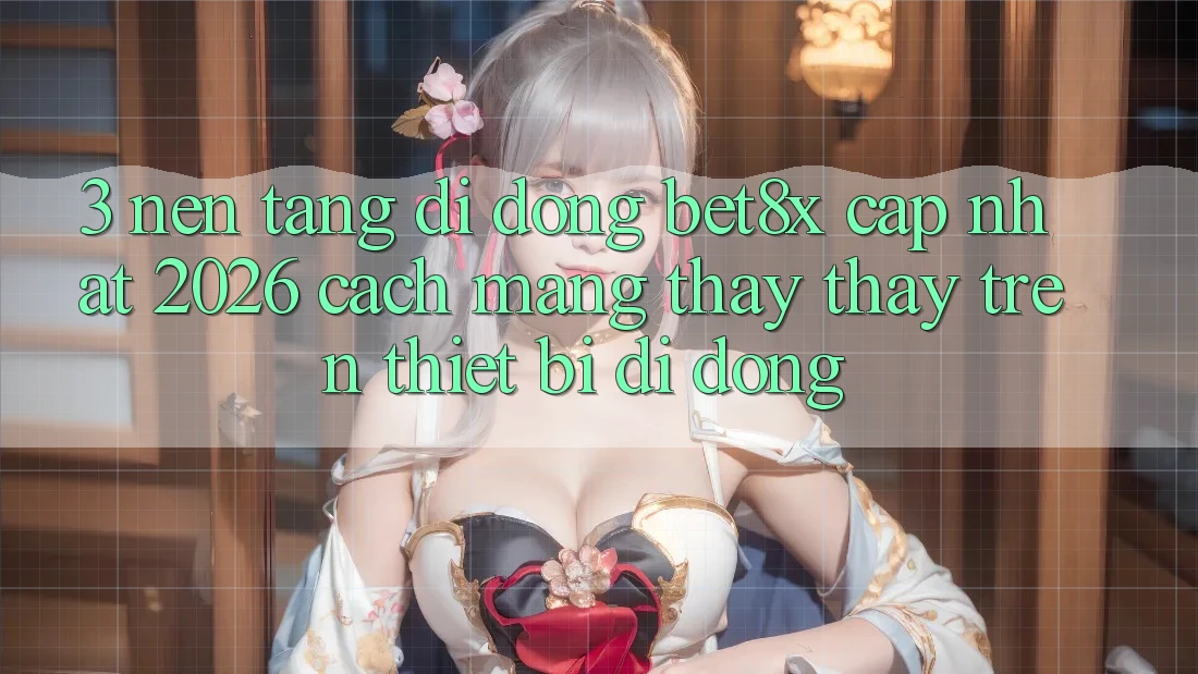 3. Nền tảng di động bet8x Cập Nhật 2026: Cách Mạng Thấy thấy Trên Thiết Bị Di Động