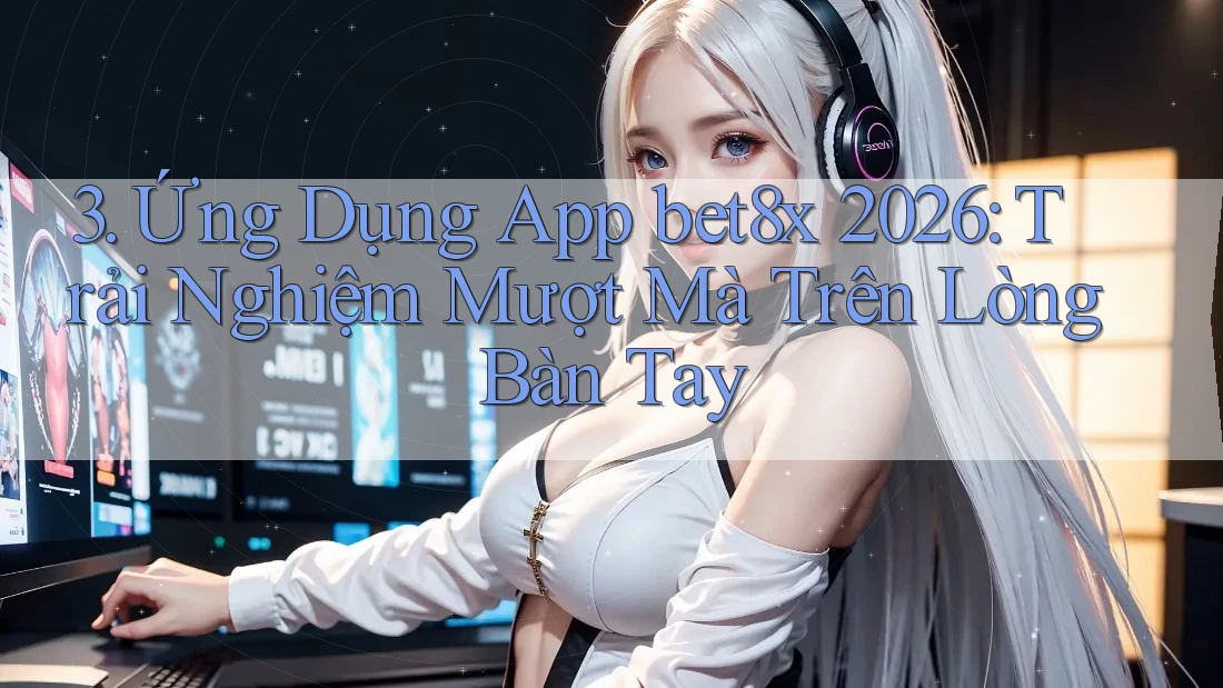 3. Ứng Dụng App bet8x 2026: Trải Nghiệm Mượt Mà Trên Lòng Bàn Tay