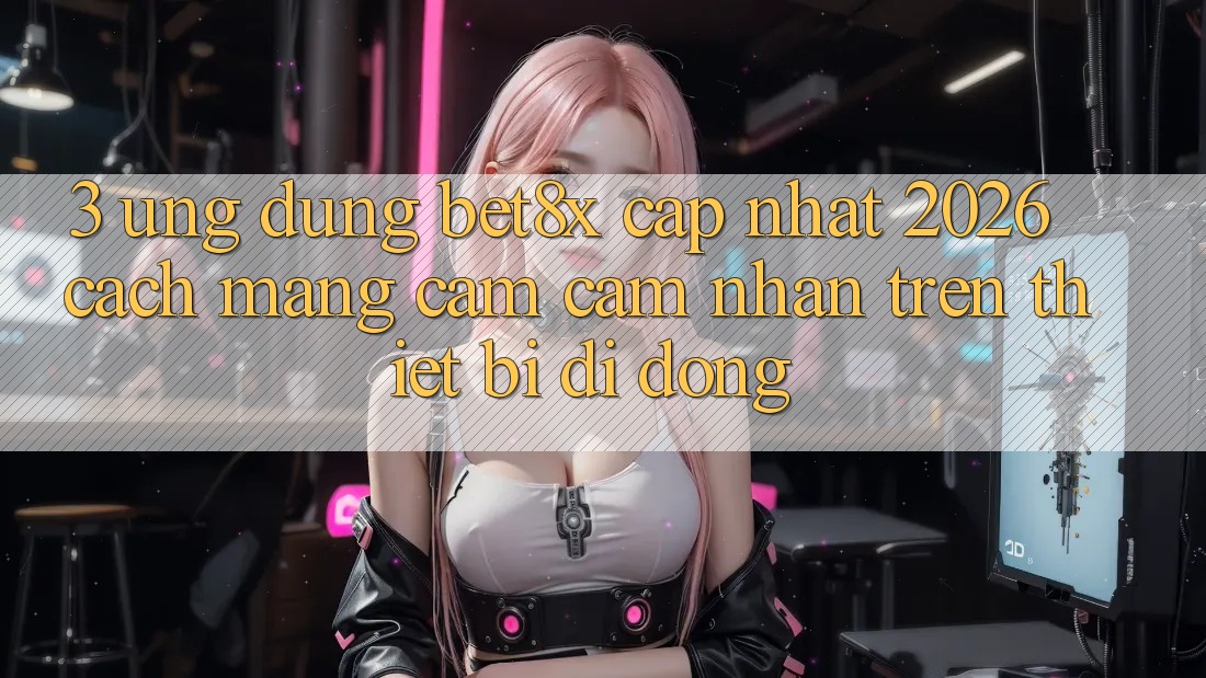 3. Ứng dụng bet8x Cập Nhật 2026: Cách Mạng Cảm cảm nhận Trên Thiết Bị Di Động