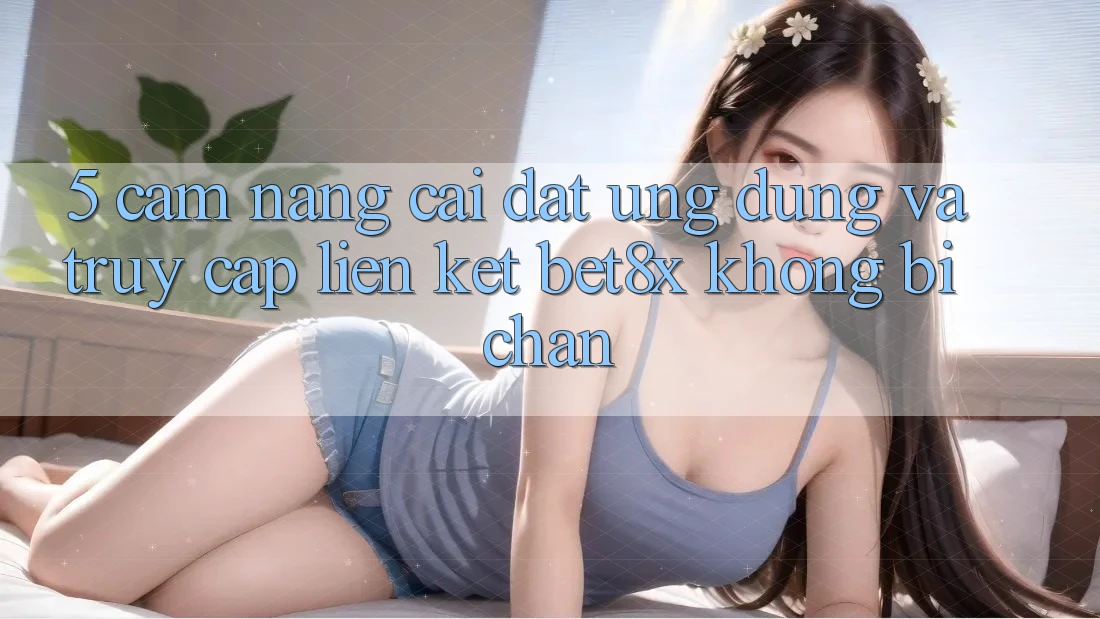 5. Cẩm nang Cài đặt Ứng dụng Và Truy Cập Liên kết bet8x Không Bị Chặn