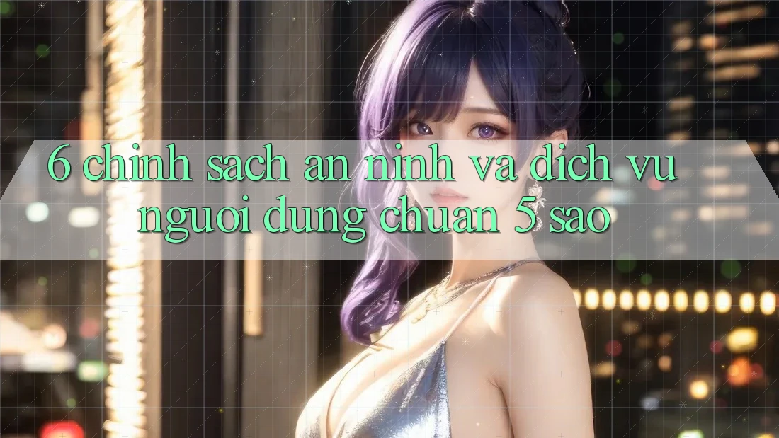 6. Chính Sách An ninh Và Dịch Vụ Người dùng Chuẩn 5 Sao