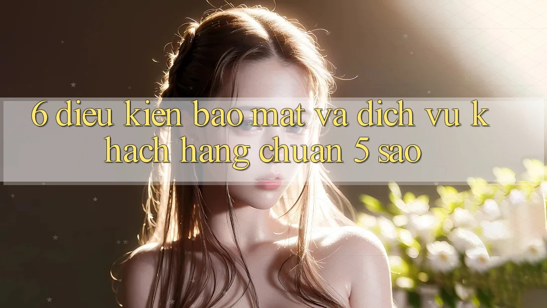 6. Điều kiện Bảo Mật Và Dịch Vụ Khách Hàng Chuẩn 5 Sao