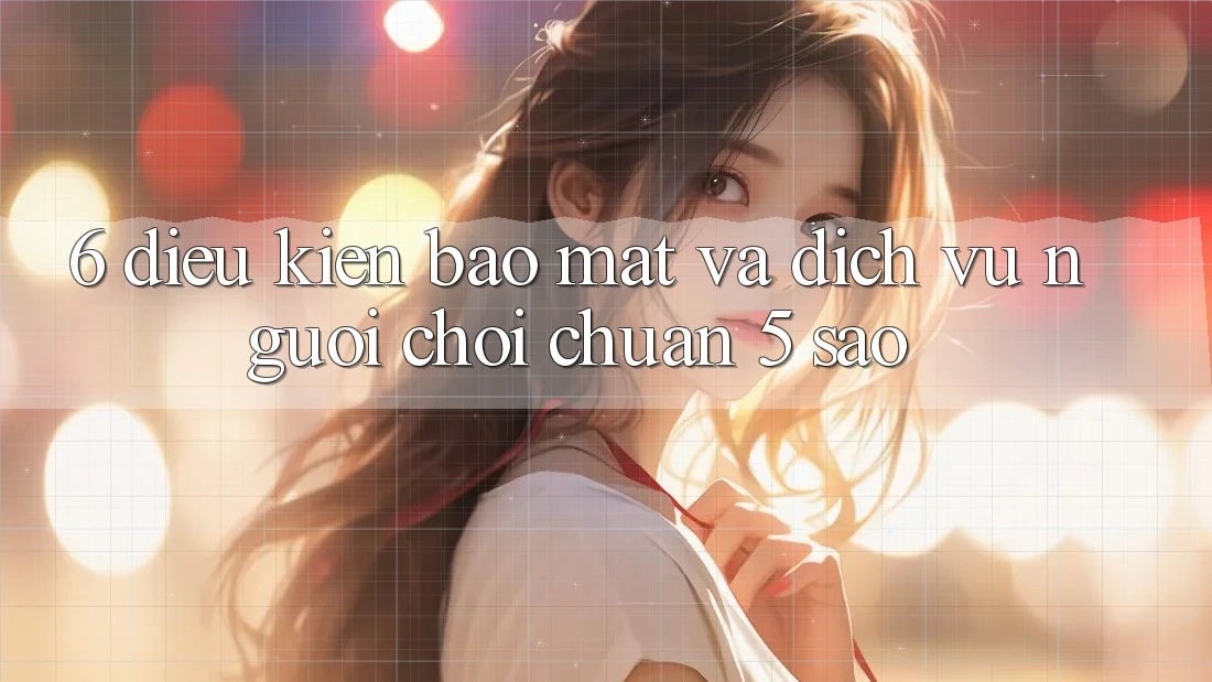 6. Điều kiện Bảo Mật Và Dịch Vụ Người chơi Chuẩn 5 Sao