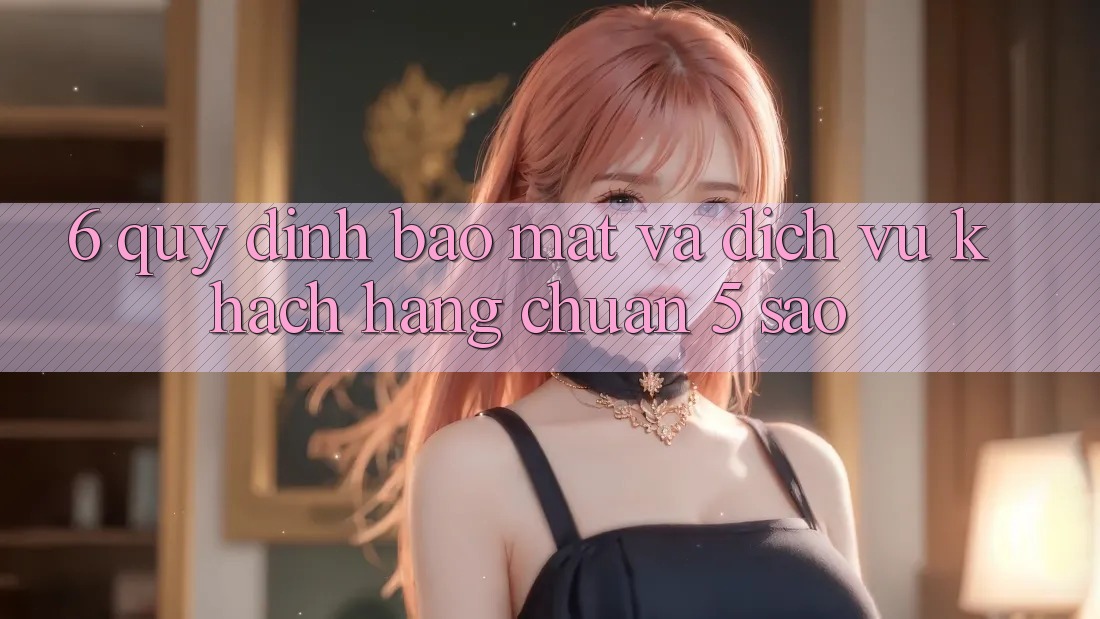 6. Quy định Bảo Mật Và Dịch Vụ Khách Hàng Chuẩn 5 Sao