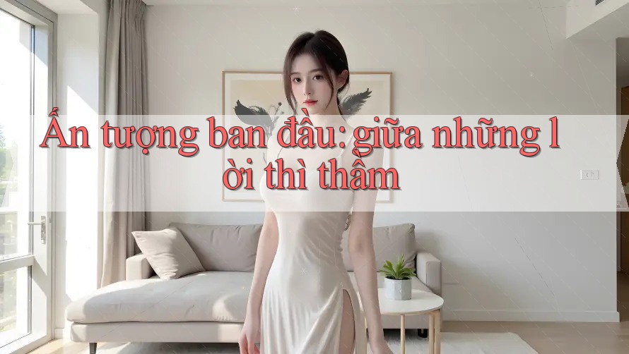Ấn tượng ban đầu: giữa những lời thì thầm