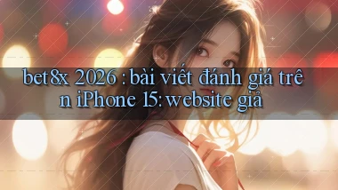 bet8x 2026 bài viết đánh giá trên iPhone 15 website giả