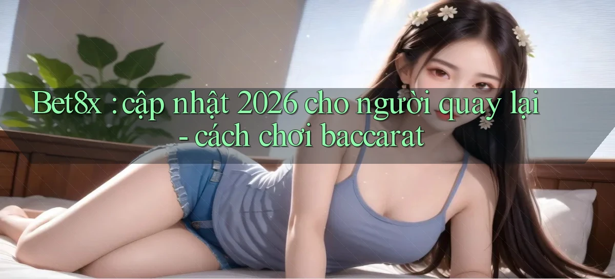 Bet8x cập nhật 2026 cho người quay lại   cách chơi baccarat