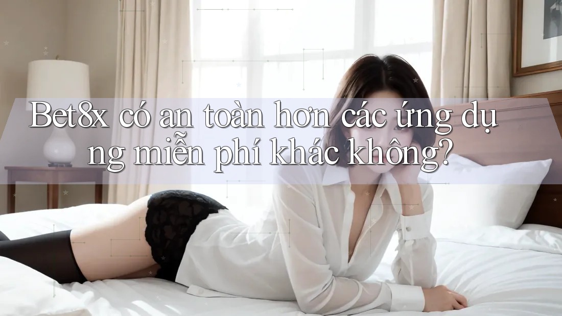 Bet8x có an toàn hơn các ứng dụng miễn phí khác không?
