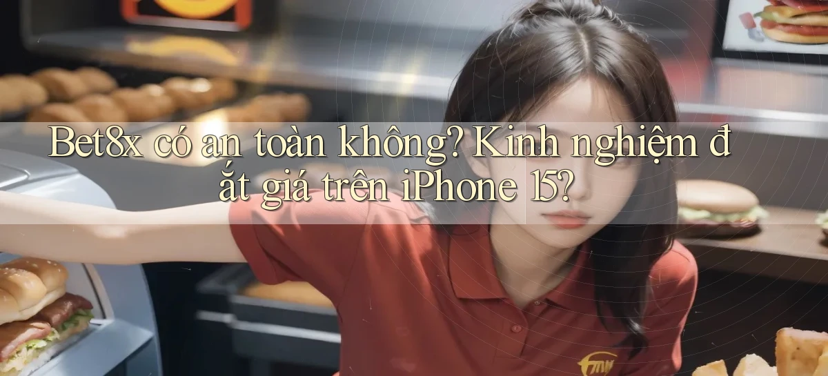 Bet8x có an toàn không kinh nghiệm đắt giá trên iPhone 15