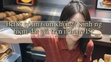 Bet8x có an toàn không kinh nghiệm đắt giá trên iPhone 15
