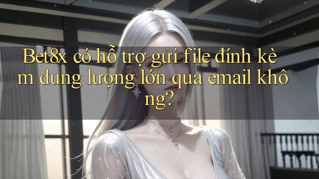 Bet8x có hỗ trợ gửi file đính kèm dung lượng lớn qua email không?