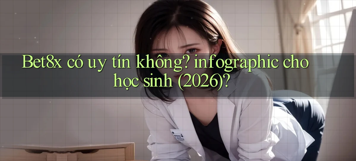 Bet8x có uy tín không infographic cho học sinh (2026)