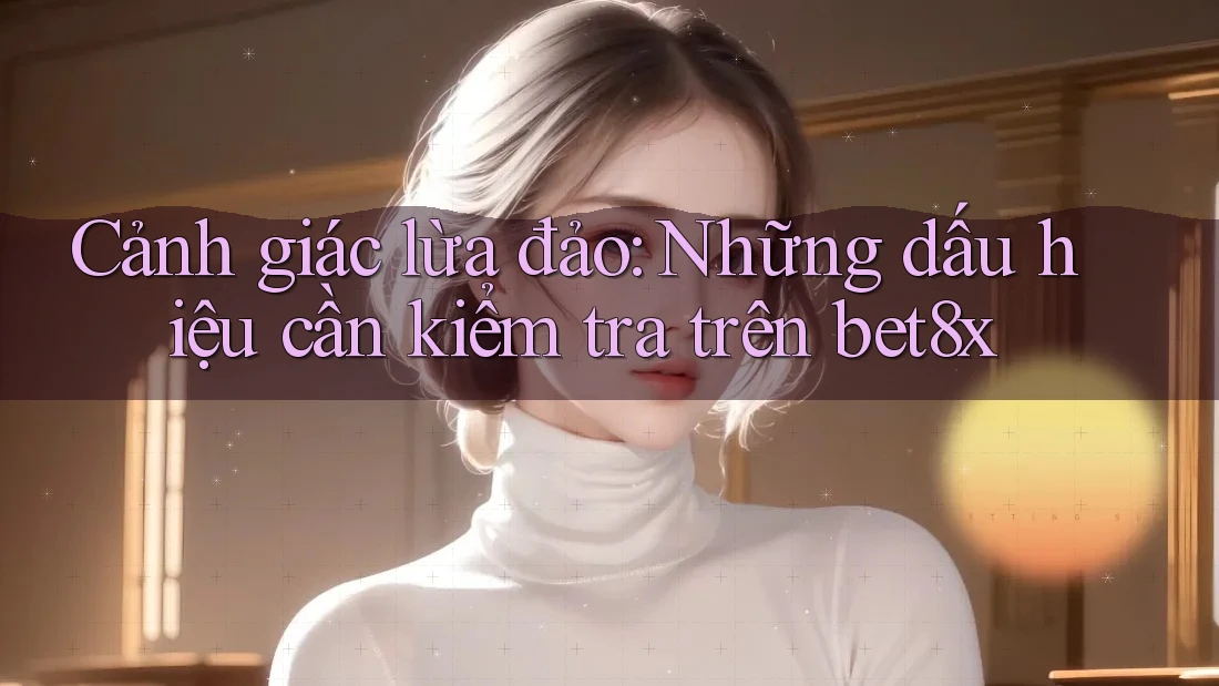 Cảnh giác lừa đảo: Những dấu hiệu cần kiểm tra trên bet8x