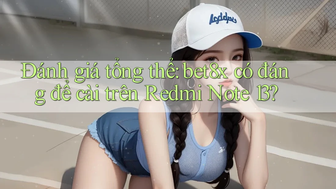 Đánh giá tổng thể: bet8x có đáng để cài trên Redmi Note 13?