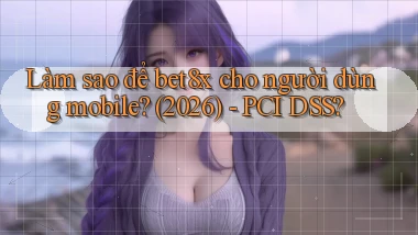 Làm sao để bet8x cho người dùng mobile (2026)   PCI DSS