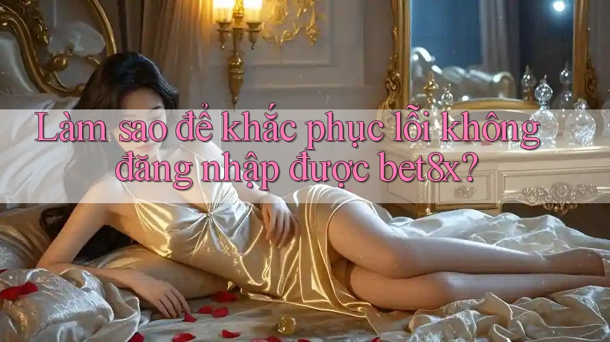 Làm sao để khắc phục lỗi không đăng nhập được bet8x?