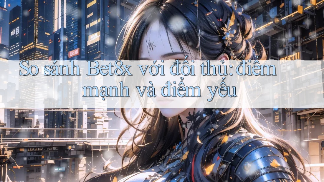 So sánh Bet8x với đối thủ: điểm mạnh và điểm yếu