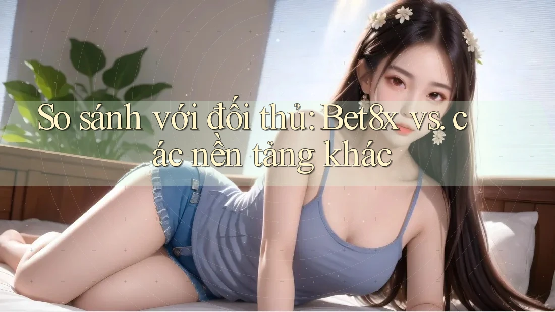 So sánh với đối thủ: Bet8x vs. các nền tảng khác