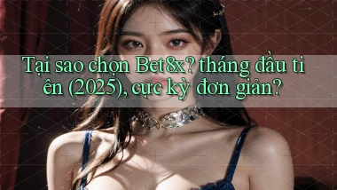 Tại sao chọn Bet8x tháng đầu tiên (2025), cực kỳ đơn giản