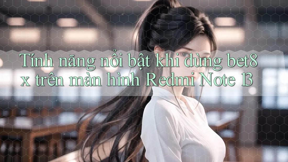 Tính năng nổi bật khi dùng bet8x trên màn hình Redmi Note 13