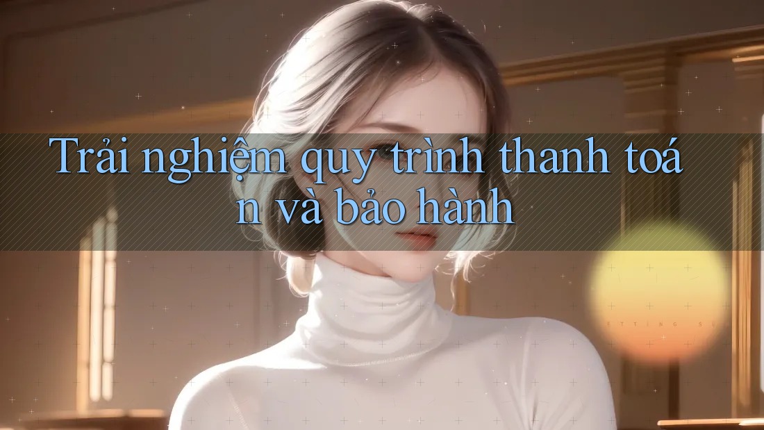 Trải nghiệm quy trình thanh toán và bảo hành