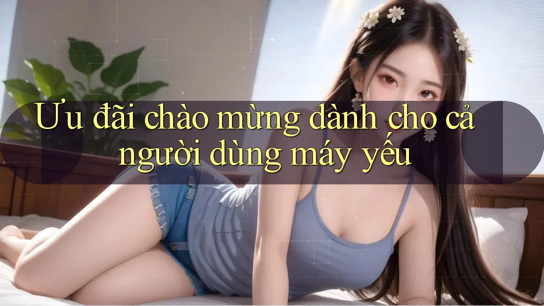 Ưu đãi chào mừng dành cho cả người dùng máy yếu