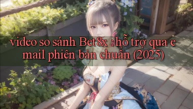video so sánh Bet8x hỗ trợ qua email phiên bản chuẩn (2025)