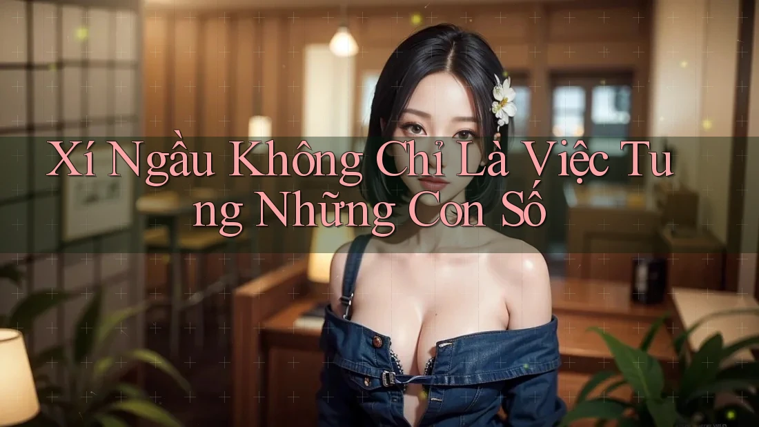 Xí Ngầu Không Chỉ Là Việc Tung Những Con Số Xí Ngầu Không Chỉ Là Việc Tung Những Con Số